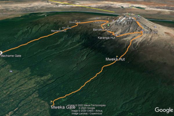 Machame Route Machame Route