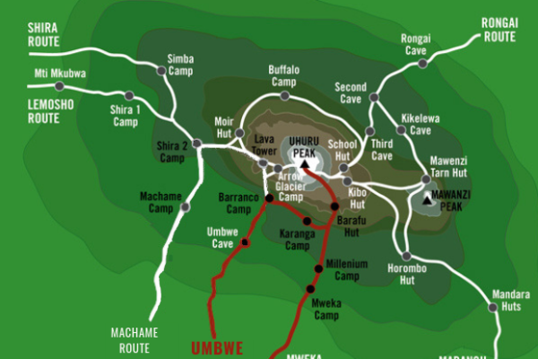 Umbwe Route Umbwe Route